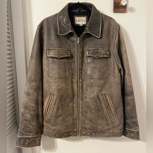 Men’s leather jacket